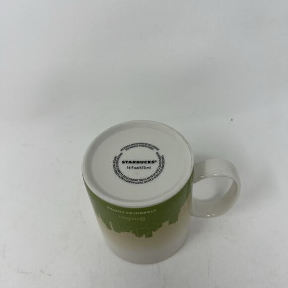 Starbucks Coffee Collector Series Boston Global Icon 16 Oz Mug Cup 2011 - Picture 6 of 6